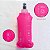 Garrafa Hidratação Silicone Soft Flash 350ml Pink - Imagem 4