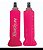 Garrafa Hidratação Silicone Soft Flash 250ml Pink - Imagem 2