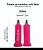 Garrafa Hidratação Silicone Soft Flash 250ml Pink - Imagem 3