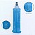 Garrafa Hidratação Silicone Soft Flash 250ml Azul - Imagem 3
