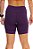 Bermuda Feminino Compress Multi bolsos Roxo - Imagem 2