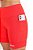 Bermuda Feminino Compress Multi bolsos Vermelho - Imagem 2
