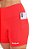 Short Feminino Multi Bolsos Vermelho - Imagem 2