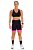 Bermuda Feminina Compress Max PRETO COM ROSA - Imagem 4