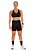 Bermuda Feminina Compress Max PRETO COM LARANJA - Imagem 4