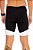 Bermuda Masculina Multi Bolsos Compress Preta com Branco - Imagem 3