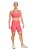 Bermuda Feminina Compress Multi Bolsos Rose - Imagem 4