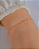 Pulseira Semijoia Hipoalergênico Bolinhas Happy Lyfe Lisas Veneziana Dourada - Imagem 6