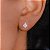 Brinco Semijoia Hipoalergênico Zirconia Oval Happy Lyfe no Rodio Branco - Imagem 6