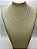 Colar Semijoia Hipoalergênico Choker Happy Lyfe Veneziana Bolinhas Lisas Prata - Imagem 3