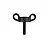 PORCA DO FECHO BORBOLETA BULLDOG ELECTRIC INK - Imagem 1