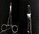 PINÇA FORCEPS HEMOSTATICA CURVA 12.5CM PT028 - Imagem 1