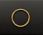 P0394 SEGMENTO PVD GOLD 8MM - Imagem 1