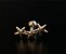 P0264 MICROBELL RODIO RETO 1.2  6MM TRÊS ESTRELAS LISAS - Imagem 1