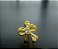 P0249 MICROBELL RODIO RETO DOURADO LAÇO 1.2 6MM - Imagem 1
