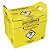 Descarpack - 13 L Caixa Coletora Perfurocortantes Papelão electric ink - Imagem 1
