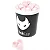 BATOQUE DE SILICONE GG ROSA ELECTRIC INK (C/100UN) - Imagem 1