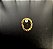 P0752 TOPO TITANIO PVD GOLD LUXO PEDRA  ZIRCONIA 1.2 4MM - Imagem 1