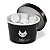 BATOQUE DE SILICONE GG BRANCO ELECTRIC INK (25 und) - Imagem 1