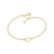 PULSEIRA AMOR BANHADA A OURO 18K - TAM.19 5516741900 - Imagem 1