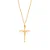 PINGENTE CRUZ COM CRISTO BANHADO A OURO 18K - TAM.ÚNICO 5400270000 - Imagem 2