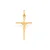 PINGENTE CRUZ COM CRISTO BANHADO A OURO 18K - TAM.ÚNICO 5400270000 - Imagem 1