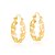 Brinco banhado a ouro 18k argola - tam.único 5229050000 - Imagem 1