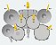 KIT DE MICROFONE AKG DRUM SET SESSION 1  PACK PARA BATERIA 7 PEÇAS - Imagem 2