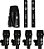 KIT DE MICROFONE AKG DRUM SET SESSION 1  PACK PARA BATERIA 7 PEÇAS - Imagem 5