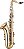 EAGLE SAX TENOR EM SIB (ST503) - Imagem 1