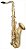 SAXOFONE TENOR EM SIB LAQUEADO + CASE HST402 GLQ HOFMA - Imagem 2