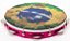 PANDEIRO 11 POLEGADAS PELE SUBLIMADA COMUNIDADE BLACK TIN - Imagem 4