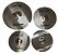WALDMAN KIT PRATO DOWN TONE 14/16/20 DT141620 (MUDO) - Imagem 2