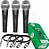 MICROFONE DYLAN KIT COM 3 SMD-100 - Imagem 1