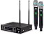 MICROFONE DUPLO DYLAN S/FIO UHF D-9000 - Imagem 2