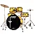 BATERIA ONIX NAGANO ONIX 20 COMPLETA YELLOW - Imagem 2