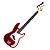 CONTRABAIXO PHX IPB-MRD PRECISION JUNIOR VERMELHO METALICO - Imagem 2