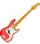 CONTRABAIXO SX PB 4 CORDAS VERMELHO - Imagem 1