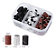 KIT BROCA MANDRIL E LIXA REFIL GRAMATURA 80#120#180 - Imagem 1