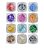 KIT COM 12 UNIDADES MADRE PÉROLA GRANDE ENCAPSULAMENTO DECORAÇÃO DE UNHAS. - Imagem 1