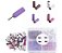 KIT BROCA MANDRIL E LIXA REFIL GRAMATURA 80#120#180#240 - Imagem 1