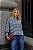 Blusa Paula - Listrada Azul - Imagem 1