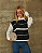 Blusa Canaã - Preta Listrada - Imagem 2