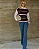 Blusa Canaã - Marrom Listrada - Imagem 3
