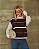 Blusa Canaã - Marrom Listrada - Imagem 2