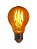 Lâmpada A19 Filamento de Carbono Squirrel Cage 2200K Bulbo Âmbar 110V - Imagem 1