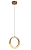 Pendente 184 Mezzo LED 4W 3000K Bivolt French Gold - Imagem 1
