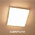 Painel Embutido MAX EB-008-W2700 LED 20W 23x23cm - 2700K Bivolt 1800LM - Imagem 2