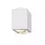 Arandela de Parede LED Quadrado Multifacho Duplo Externo 3000K 8W Bivolt 12x10x15,6cm Metal e Vidro - Femarte 170071249 - Imagem 1