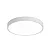 PLAFON DE SOBREPOR RING REDONDO Ø27X10,5CM ALUMÍNIO E ACRÍLICO - NEWLINE 9045 - Imagem 1